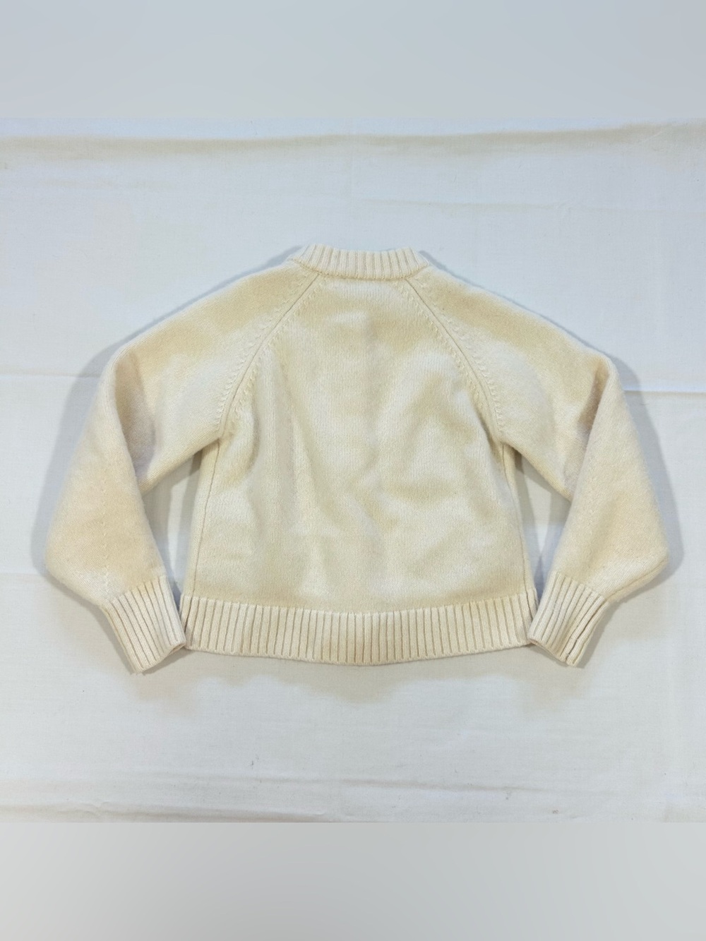 Zara x Harry Lambert Women’s Small Disney Daisy Duck Wool Cardigan Intarsia Ecru - Picture 4 of 10